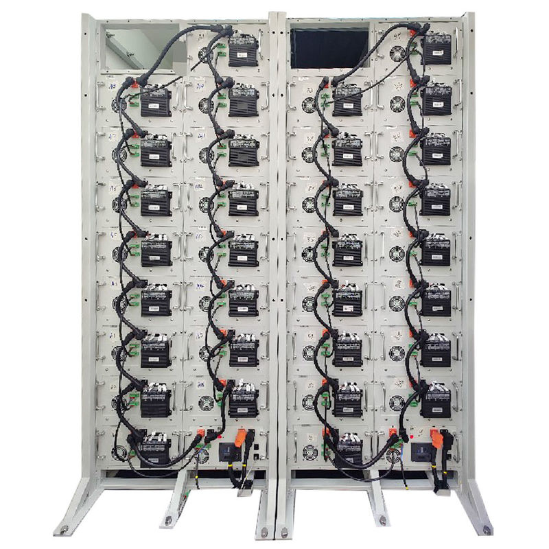 Batterie 340ah 400vac 6000kwh Lifepo4 UPS fahren tief Lithium Ion Battery With 18 parallele Kabinette rad
