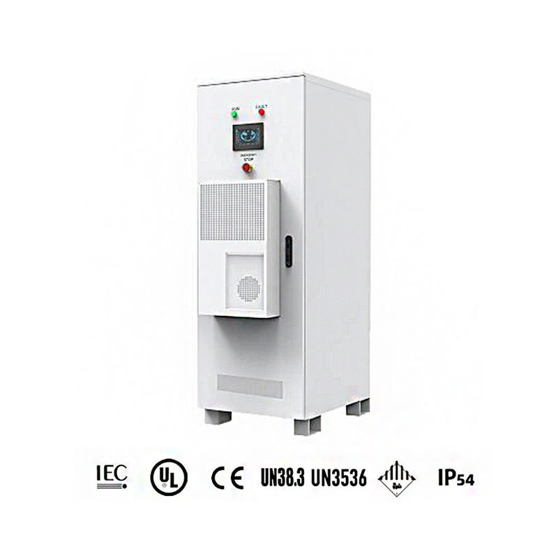 Alle IP54 in einem integrierte Lithium-Batterie-Speicher-Kabinett 100ah 30kw im Freien