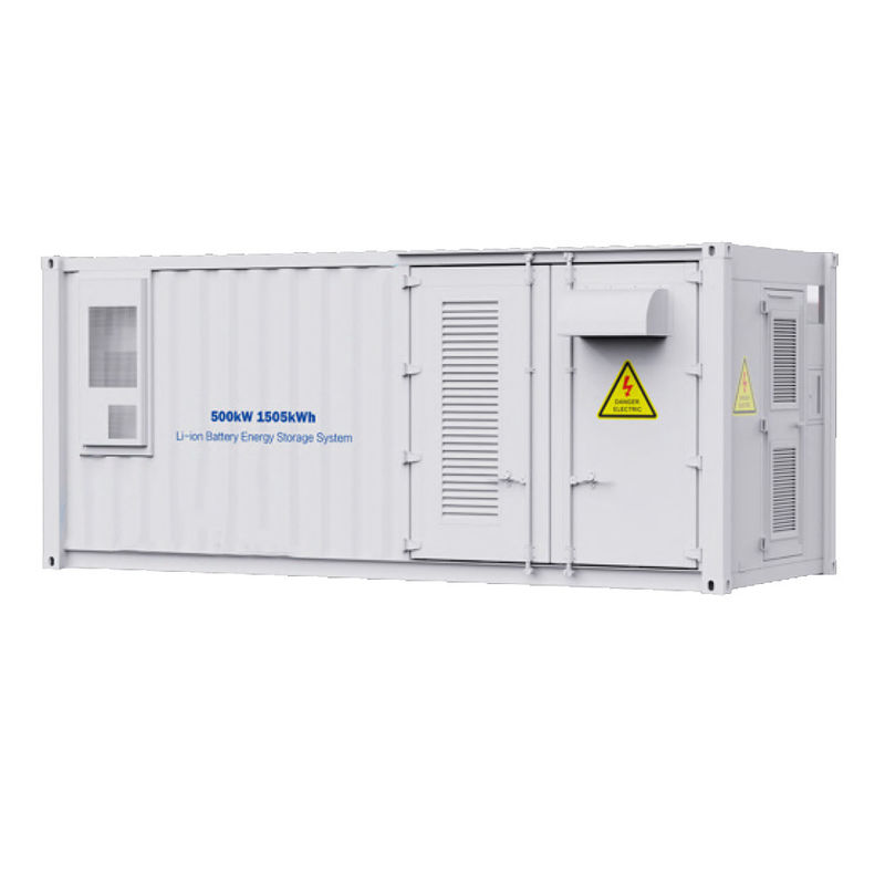 Batterie-Energie-Vorratsbehälter 280ah alle 500kW 1505kWh in einem Energie-Magazin im Freien