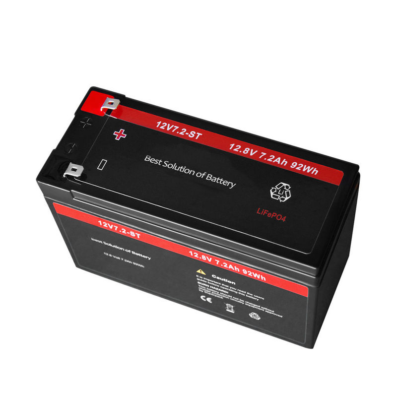 tiefe Lithium-Eisen-Phosphatbatterie Zyklus-Batterie Soem-ODM 7.2ah 12v Lifepo4 wieder aufladbare