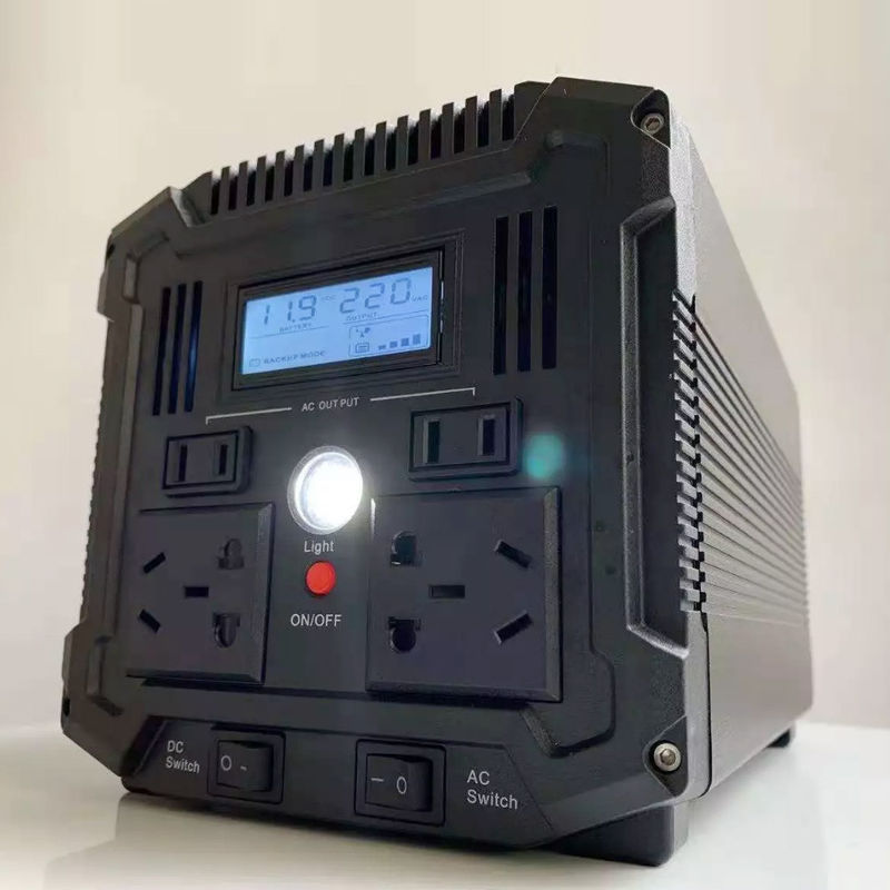 Phosphatieren tragbares Kraftwerk DC-Wechselstroms 12v 45ah des Generator-Lifepo4 Lithium-Eisen UPS-Solarenergie