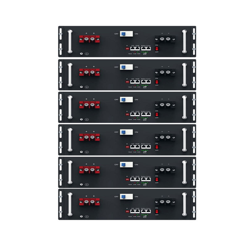 Kundengebundenes Energie-Speicher-System Batte der Gestell-Berg-Solarbatterie-51.2V 100-600ah LiFePO4