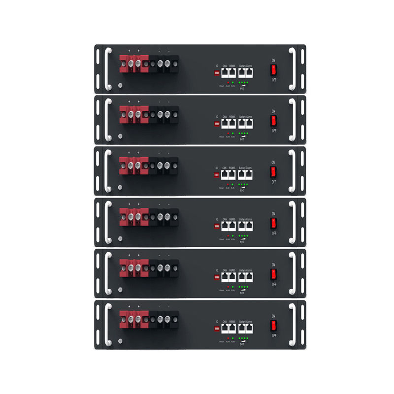 Kundengebundenes Gestell der Energie-Speicher-System-Batterie-3kwh 10kwh 20Kwh 51.2V LiFePO4 für Hauptenergie-Speicher