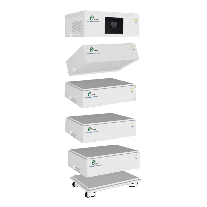 Alle in einer Lifepo4 stapelbaren Hauptbatterie 20kw weg vom Gitter-Solarbatterie-Speicher