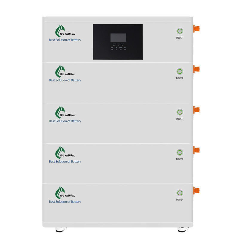 Weg von Gitter 5 20kWh zur wieder aufladbaren Lithium-Batterie 400ah alle in einer Solarbatterieanlage