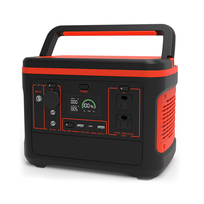 wieder aufladbare tragbare Solarstation des 22.2V Kraftwerk-568Wh Lifepo4 für das Kampieren