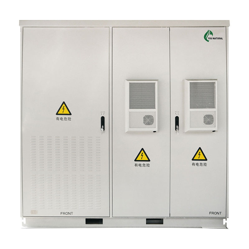 Lithium-Ion Phosphates 100ah des Energie-Speicher-Kabinett-50W 100kW Batterie-Speicher im Freien