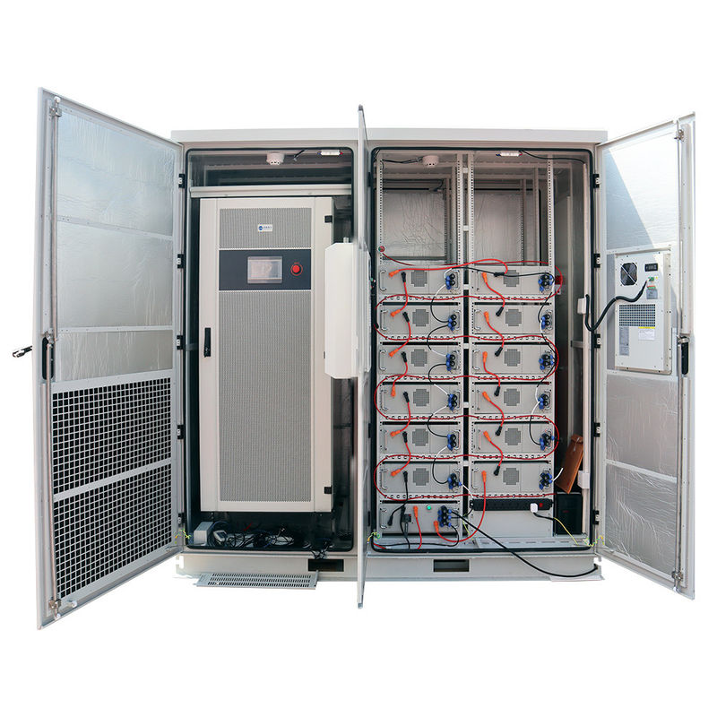 der Solarbatterie-280ah Lithium Ion Battery Storage Cabinet Speicher-des Kabinett-100kW 200kWh