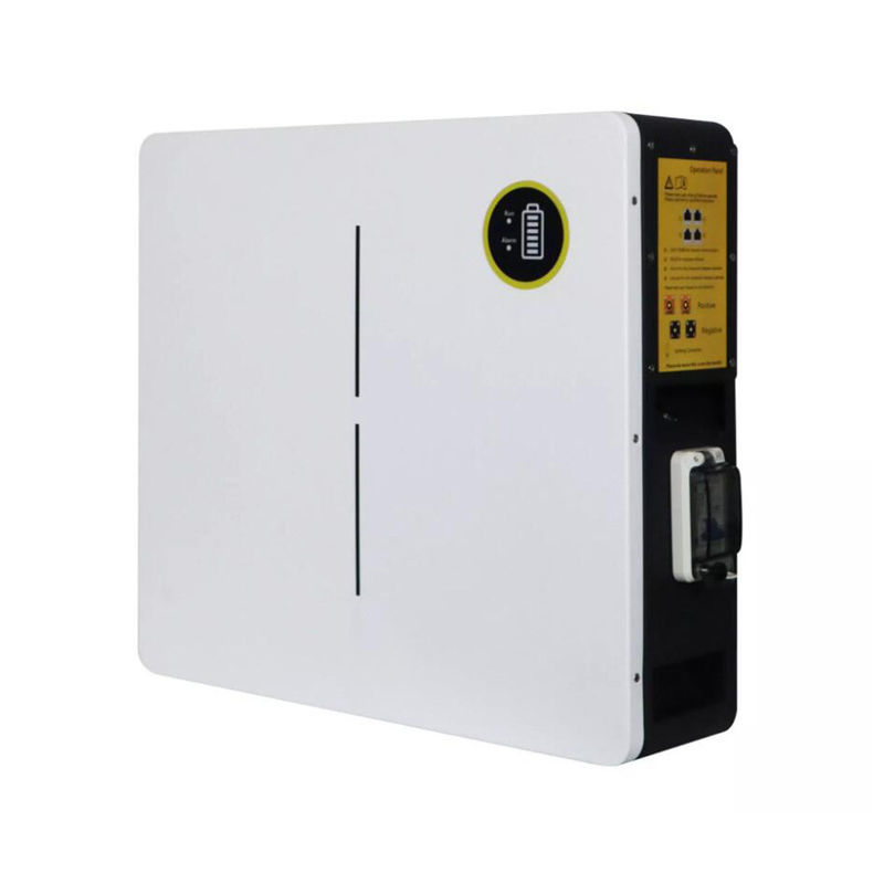 An der Wand befestigter Energie-Speicher Lifepo4 Powerwall 5120wh Lifepo4 Solarbatterie-51.2v 50ah Photovolta