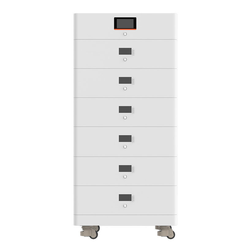 Wasserdichter stapelbarer Solarzellen-Energie-Speicher der Ip55 Batterieanlage-21504Wh 51.2V 70ah