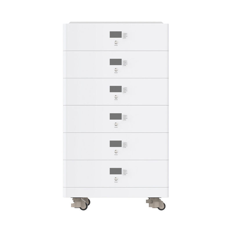 Wasserdichter stapelbarer Solarzellen-Energie-Speicher der Ip55 Batterieanlage-21504Wh 51.2V 70ah