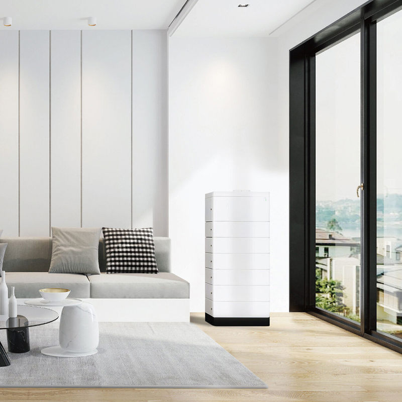 stapelbares Solarenergie-Batterie-Speicher-System der 5120Wh Batterieanlage-Hochspannungs-51.2V 50Ah