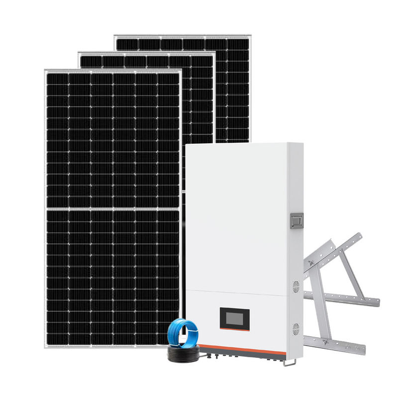 Niedriges Volt 51.2V 8.2KWh Wohn weg von Gitter-Sonnensystem Aluminiumwohn-PV-System