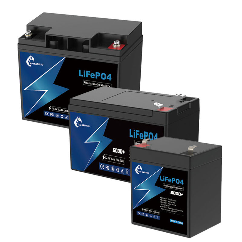 Golfwagen 12V LiFePo4 Batterie Lithium-Ionen-Eisenphosphat-Batterie 6ah 8ah 23ah 295Wh