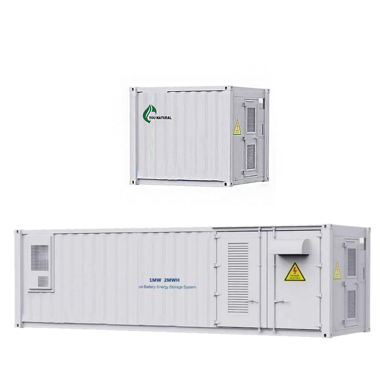 2MWH Energiespeicher 1100kW 3870kWh Batteriespeicher Energiespeichersystem 40ft