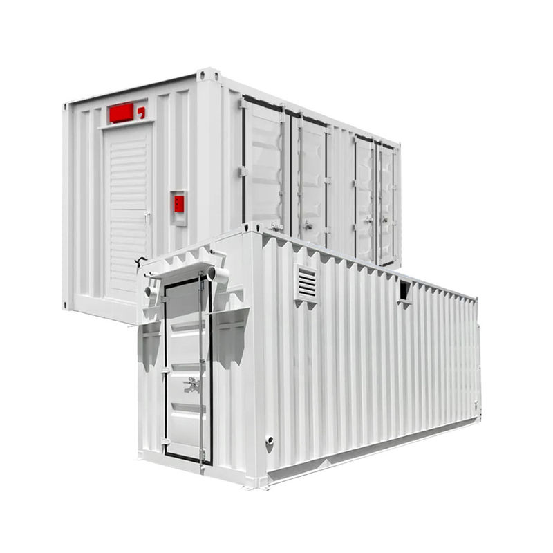 20ft Energiespeicherbehälter Lithium-Eisenphosphat-Batterie 500KW Stromversorgungssystem Speicher