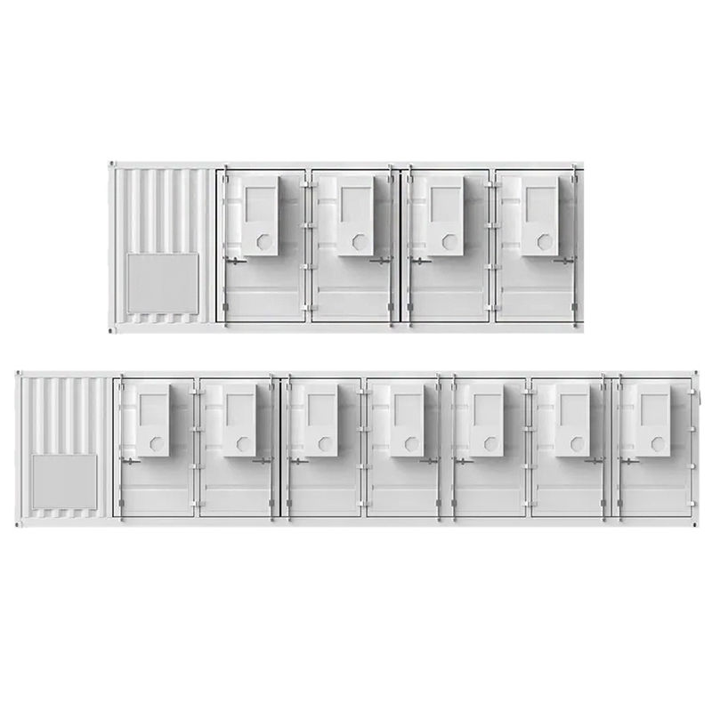 3MWH Container Energiespeichersystem mit integrierter Solarbatterie 1000kW / 3870kWh Lithium-Eisen-Phosphat