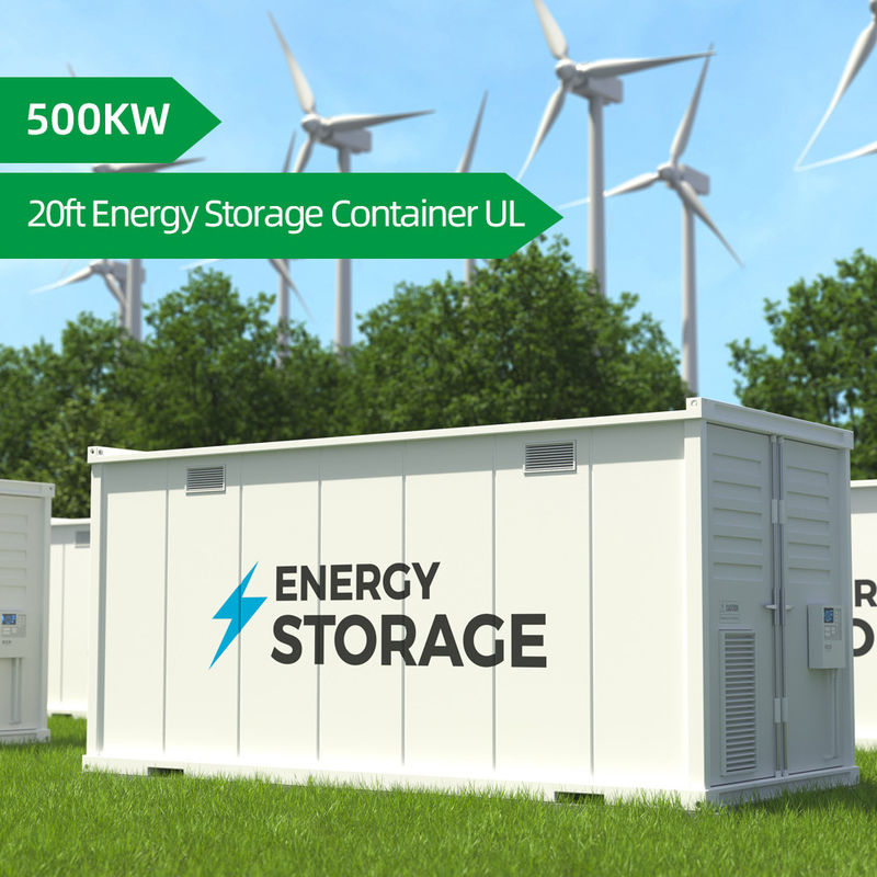 Behälter Batterie Energiespeichersystem 500kwh 20ft Lithiumbatterien Energiespeicher Behälter