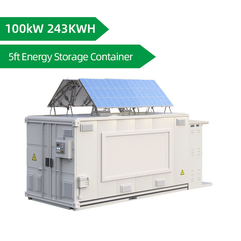 YouNatural 5ft Energiespeicherbehälter 100KW Lithium-Ionen-Batterie Energiespeichersystem