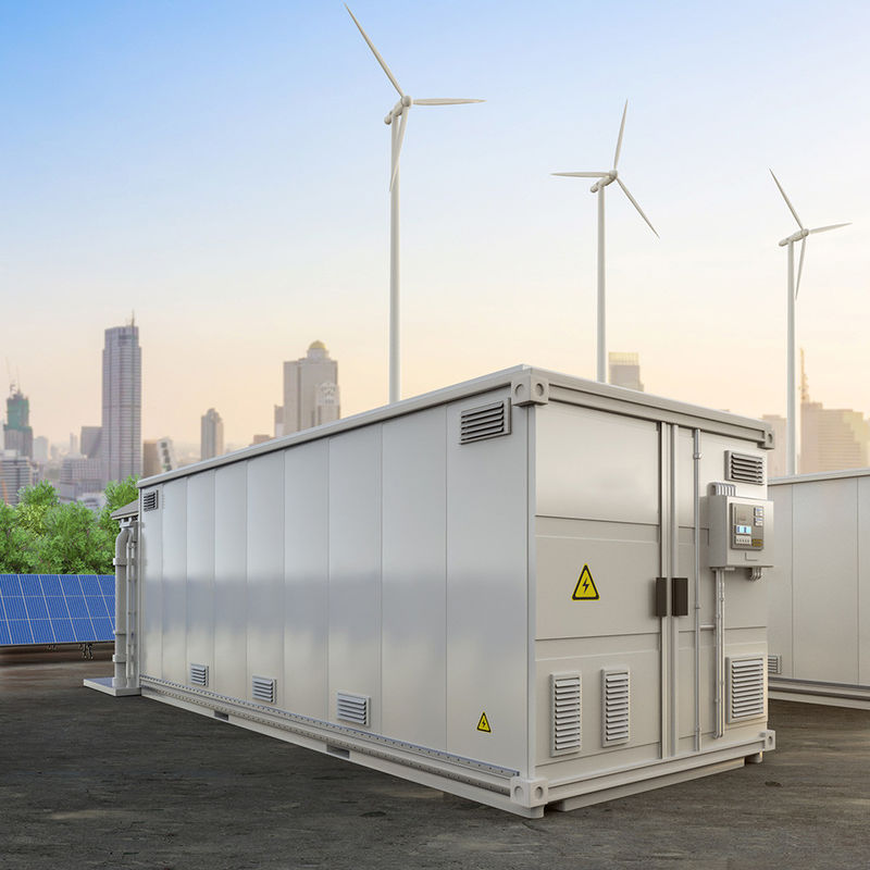 100 kW 250 kWh Batterie An- und Off-Grid Energiespeichercontainer Hybrid-Wechselrichter/Stromumwandlungssystem