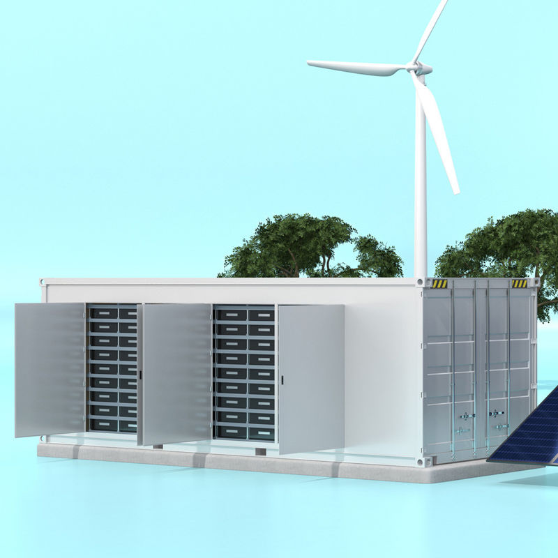 20 Fuß Lithium-Ionen-Batteriekontener Bess Energiespeichersystem All-in-One für Industriebehälter Batteriekontener