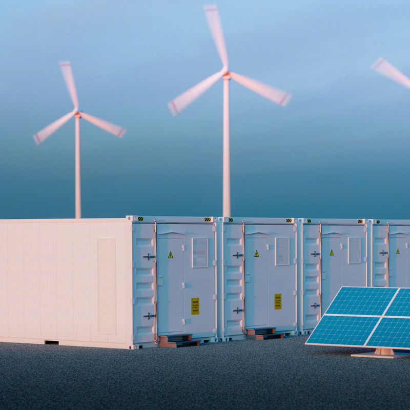500KWH Bess Off-Grid Hochspannungs-Industrie-Geschäfts-Energiespeicher-Lösungssystem mit Batterie-Box-Container Ess