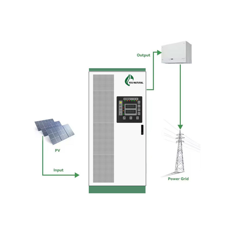 Hochleistungs-Energiespeicher 30 kW 55 kWh Außenbatterie-Schrank Energiemanagementsystem