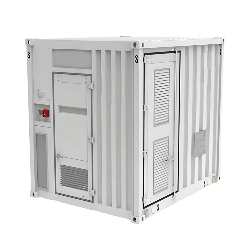Solarenergiesystem 250kwh Lithiumbatterie mit 100kw Eingangs-Ausgangsleistung Außenbehälter Bess Industrie Energiespeicher