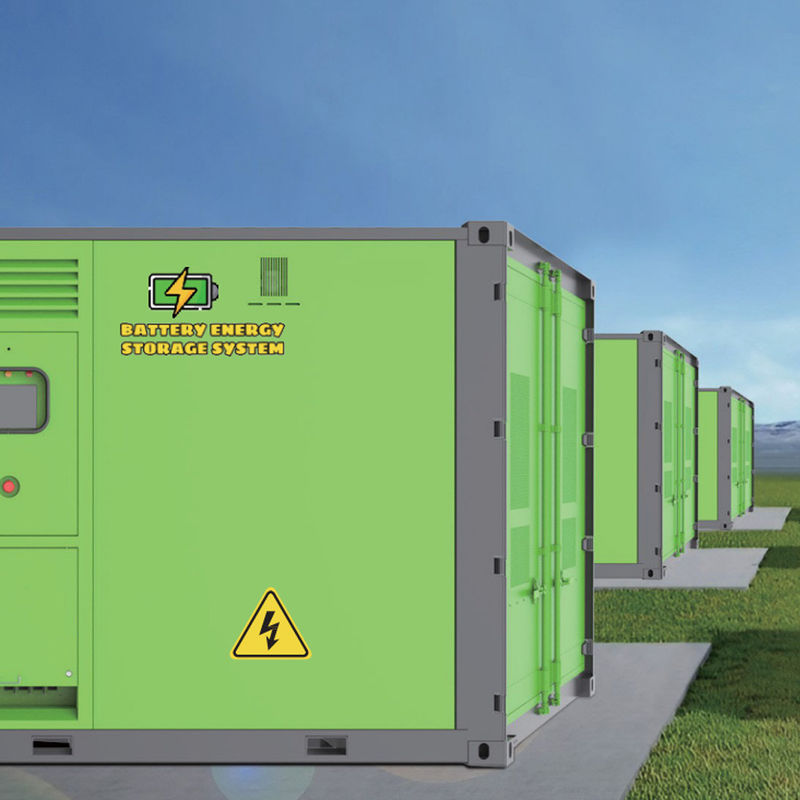 Dieselgenerator und Lithiumbatterie Energiespeichersystem alles in einem Außenbatterie-Schrank