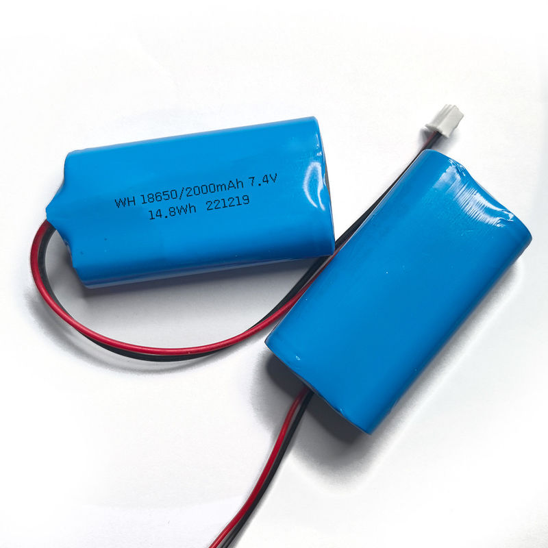 Langlebige 18650 Lithium-Ionen wiederaufladbare Zelle mit Nennspannung 3.7V-11.1V 2S 3S 800mah 2000mah 3000mah
